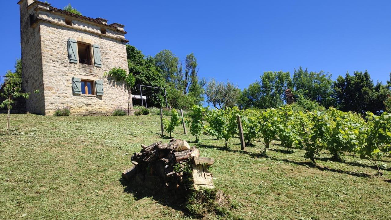 Villa Le Pigeonnier De Felines Caylus Exterior foto