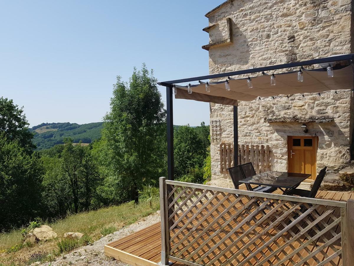 Villa Le Pigeonnier De Felines Caylus Exterior foto
